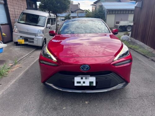 TOYOTA　MIRAIを静岡県のお客様へご納車しました！
