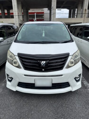 H24年式アルファード買取査定を実施しました！