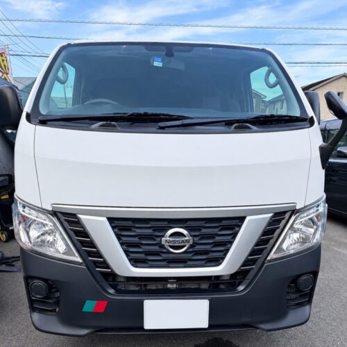 日産キャラバン｜前後バンパー・樹脂パーツ塗装🫟